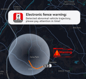 DDPAI N5 Pro  palubní kamera geofencing evtech_cz
